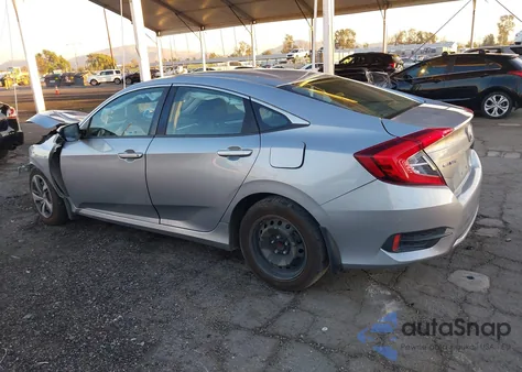 2020 Honda Civic Lx из США, поврежденный, VIN 19XFC2F66LE207870